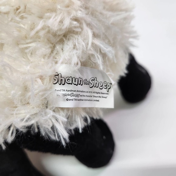 Shaun the Sheep Timmy Time Soft Animal Stuffed Plush Toy Black White - Picture 5 of 5